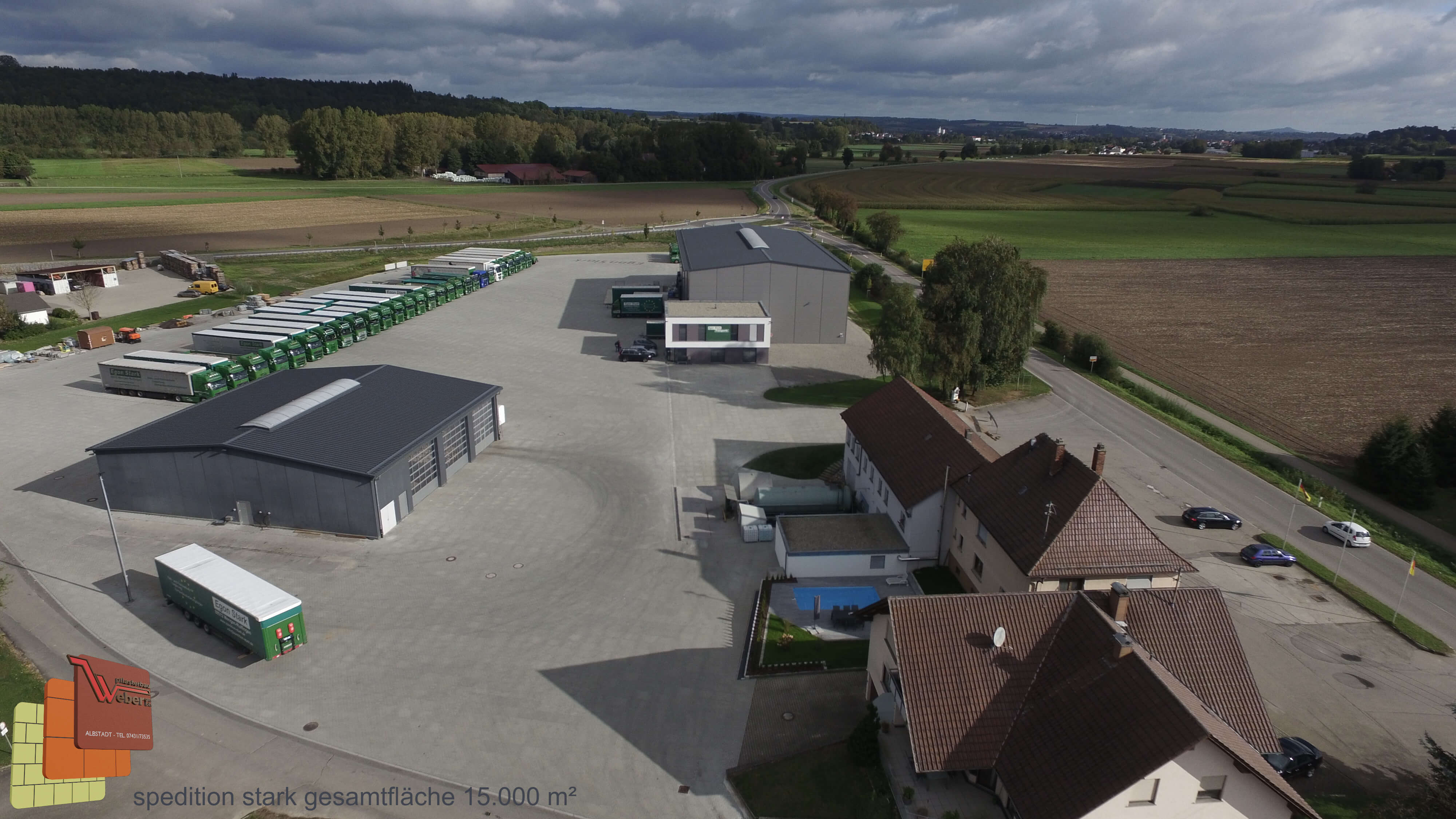 spedition stark rulfingen gesamtfläche 15.000 m²